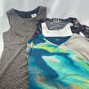 Stylish Maternity Dress and Tops Set - size S